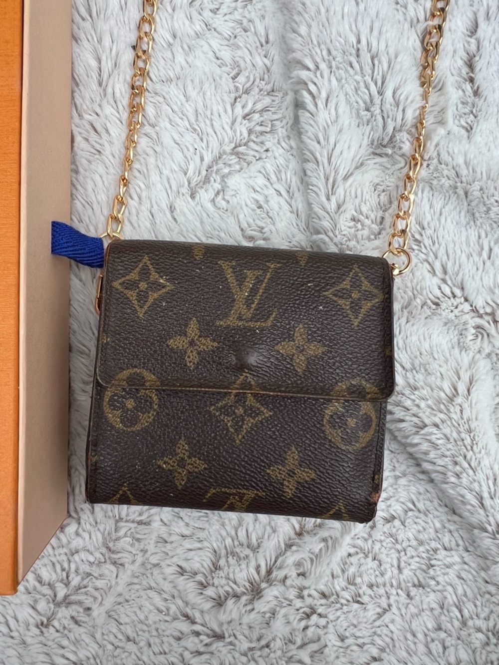Louis Vuitton Monogram Mini Crossbody in Brown and Gold - Picture 3 of 10